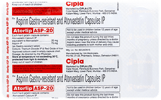 Atorlip Asp 20 Capsule 10