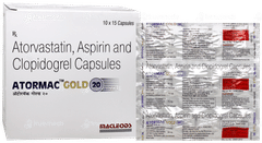 Atormac Gold 20 Capsule 15 Atormac Gold 20 Capsule 15
