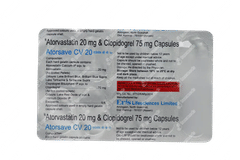 Atorsave Cv 20 Capsule 10 Atorsave Cv 20 Capsule 10