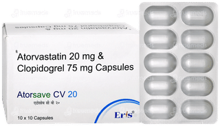 Atorsave Cv 20 Capsule 10