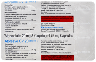 Atorsave Cv 20 Capsule 10