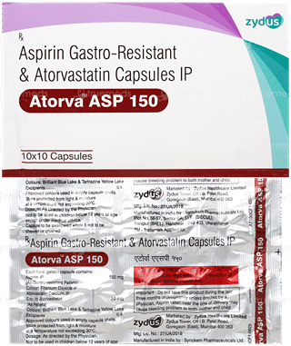 Atorva Asp 150 Capsule 10