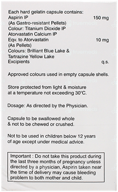 Atorva Asp 150 Capsule 10 Atorva Asp 150 Capsule 10