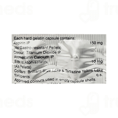 Atorva Asp 150 Capsule 10