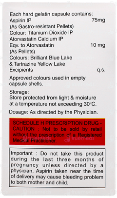 Atorva Asp 75 Capsule 10 Atorva Asp 75 Capsule 10