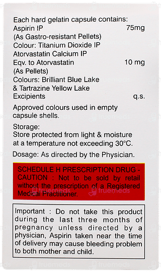 Atorva Asp 75 Capsule 10