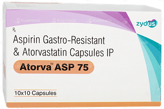 Atorva Asp 75 Capsule 10