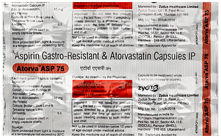 Atorva Asp 75 Capsule 10