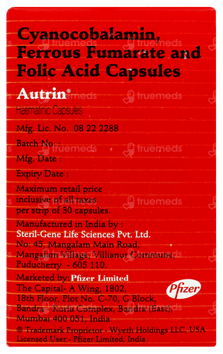 Autrin Capsule 30