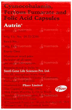 Autrin Capsule 30