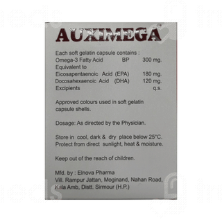 Auximega 180/120 MG Capsule 10