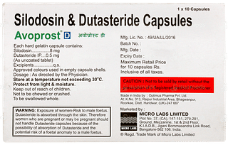 Avoprost D Capsule 10