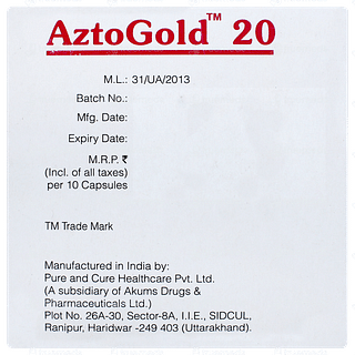 Aztogold 20 Capsule 10