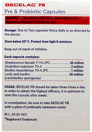 Becelac Pb Capsule 10