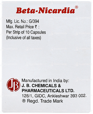 Beta Nicardia Capsule 10