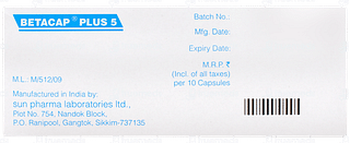 Betacap Plus 5 Capsule 10
