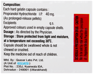 Betanol Tr 40 Capsule 10
