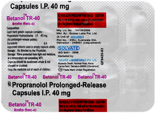 Betanol Tr 40 Capsule 10