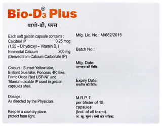 Bio D3 Plus Capsule 15