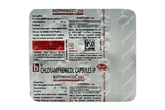 Biophenicol 250 Capsule 10 Biophenicol 250 Capsule 10