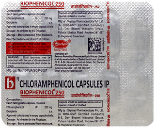 Biophenicol 250 Capsule 10