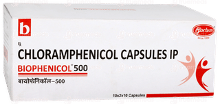 Biophenicol 500 Capsule 10
