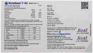 Bonebase F 40 Tablet 10