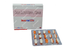 Bonestat K2 500 Mg/0.25mcg/45mcg Capsule 15