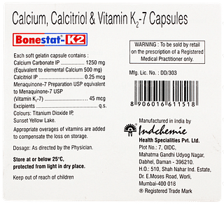 Bonestat K2 Capsule 15