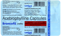 Broncofil Capsule 10