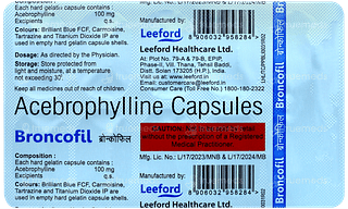 Broncofil Capsule 10