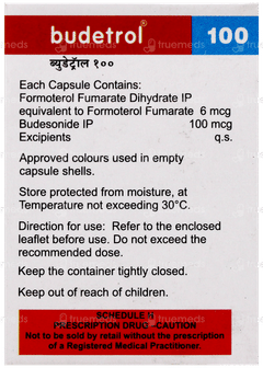 Budetrol 100 Capsule 30 Budetrol 100 Capsule 30