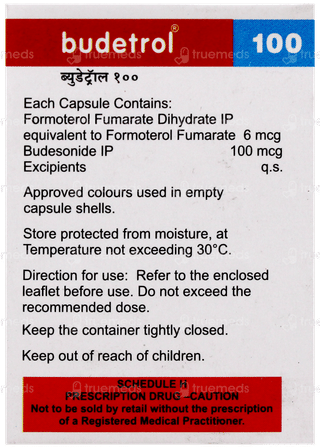 Budetrol 100 Capsule 30