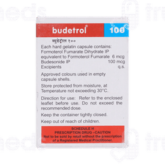 Budetrol 100 Capsule 30