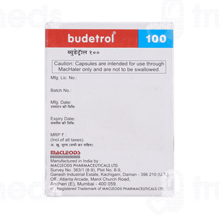 Budetrol 100 Capsule 30