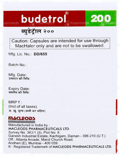 Budetrol 200 Capsule 30