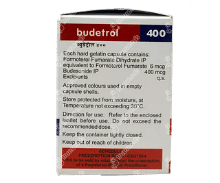 Budetrol 6/400 MCG Rotacap 30