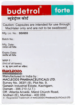 Budetrol Forte Capsule 30 Budetrol Forte Capsule 30