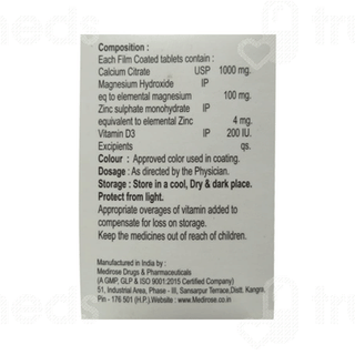 Calcibest 200 Mg/0.25mcg/7.5mg Capsule 10