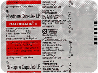 Calcigard 5 Capsule 10