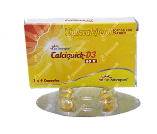 Calciquick D3 60000 IU Capsule 4