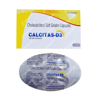 Calcitas D3 60000 IU Capsule 4