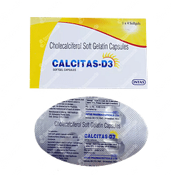 Calcitas D3 60000 IU Capsule 4