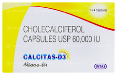 Calcitas D3 Capsule 4