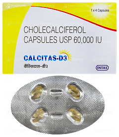 Calcitas D3 Capsule 4