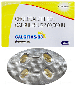 Calcitas D3 Capsule 4