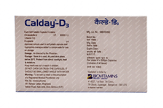 Calday D3 60000 IU Capsule 4