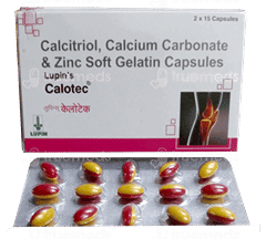Calotec 500Mg/0.25Mcg/7.5Mg Capsule 15 Calotec 500Mg/0.25Mcg/7.5Mg Capsule 15