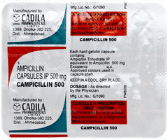 Campicillin 500 Capsule 10 Campicillin 500 Capsule 10