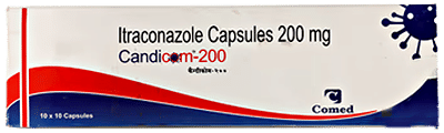 Candicom 200 Mg Capsule 10